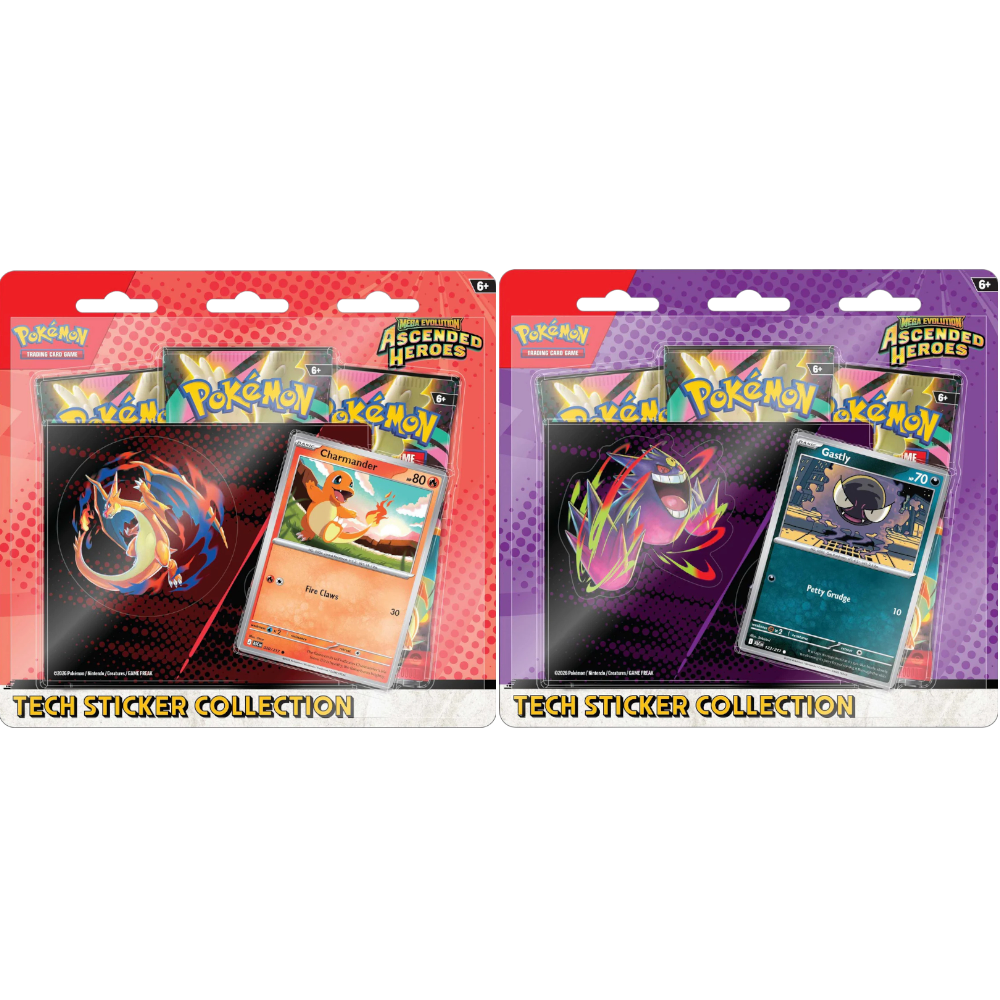 Pokémon TCG: Mega Evolution Ascended Heroes - Tech Sticker Collection