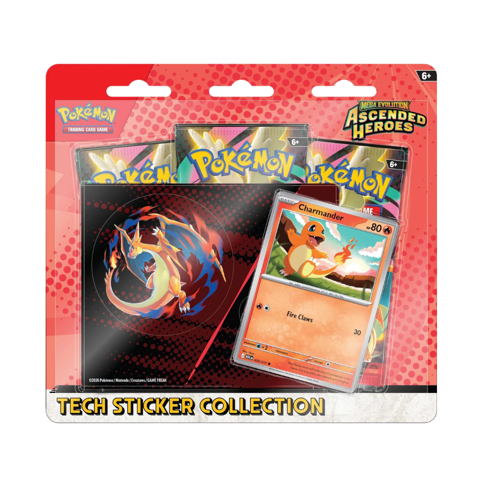Pokémon TCG: Mega Evolution Ascended Heroes - Tech Sticker Collection