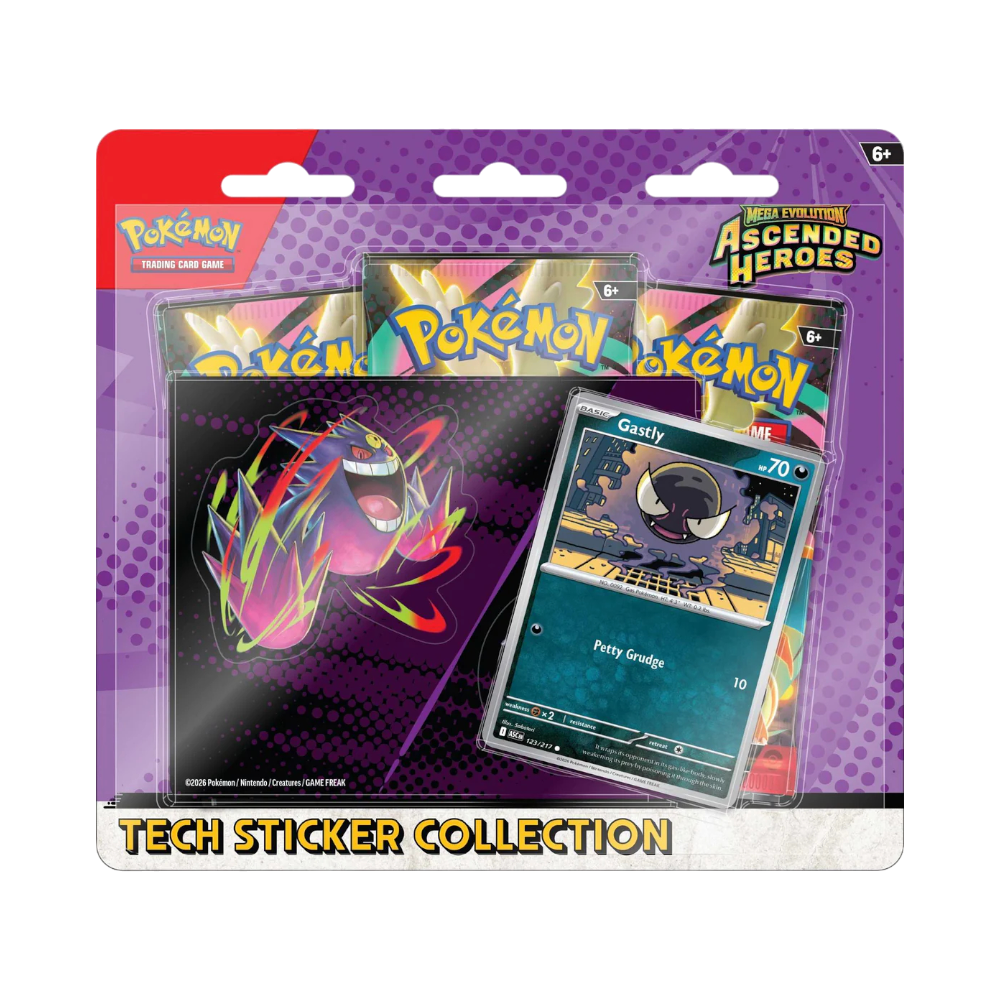 Pokémon TCG: Mega Evolution Ascended Heroes - Tech Sticker Collection