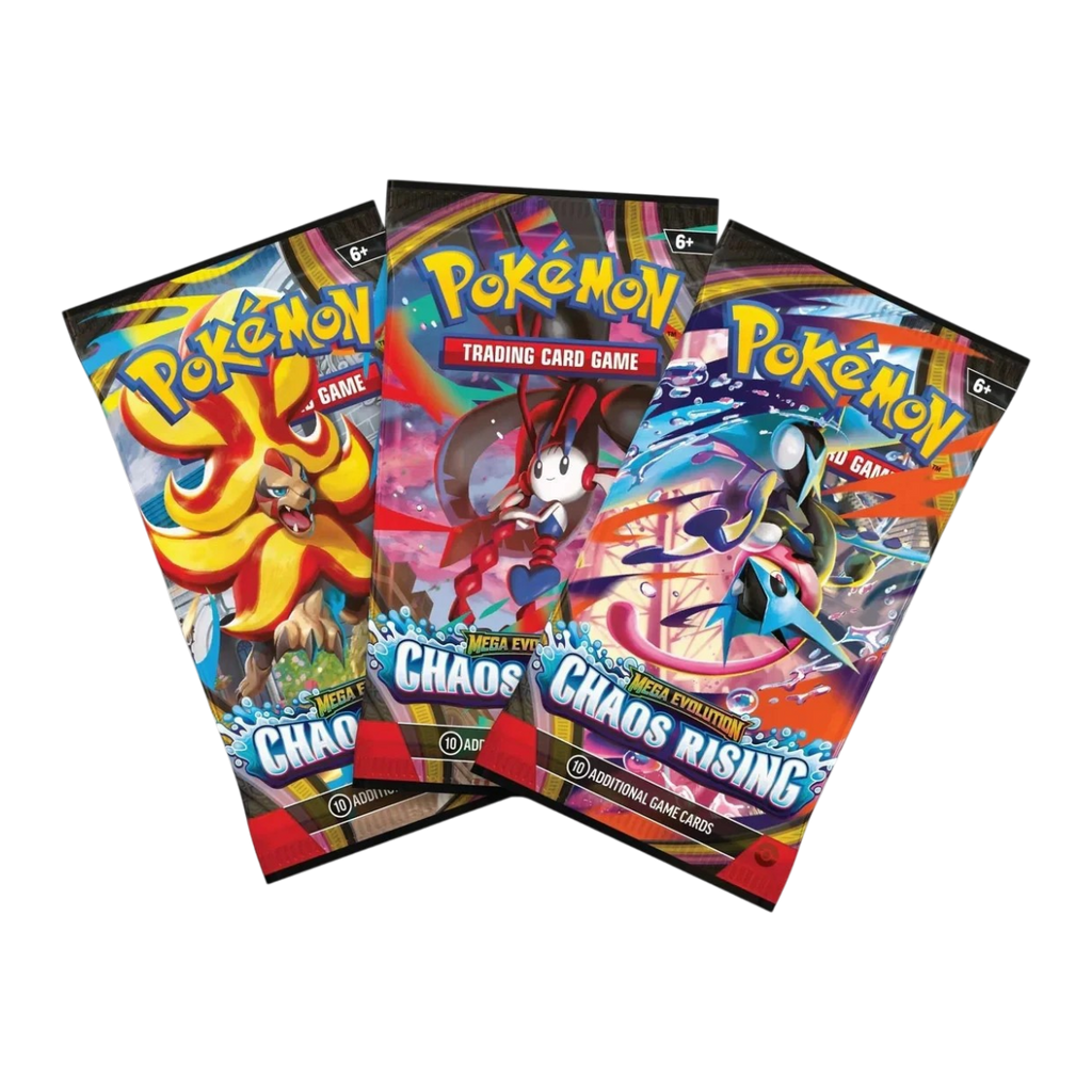 Pokemon TCG: Mega Evolution Chaos Rising Triple Blister