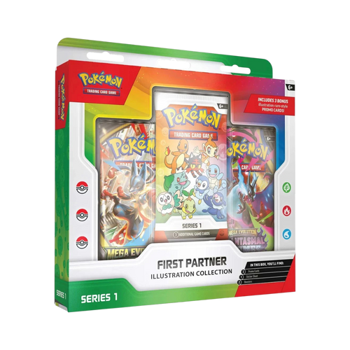 Pokemon TCG First Partner Illustration Collection Series 1