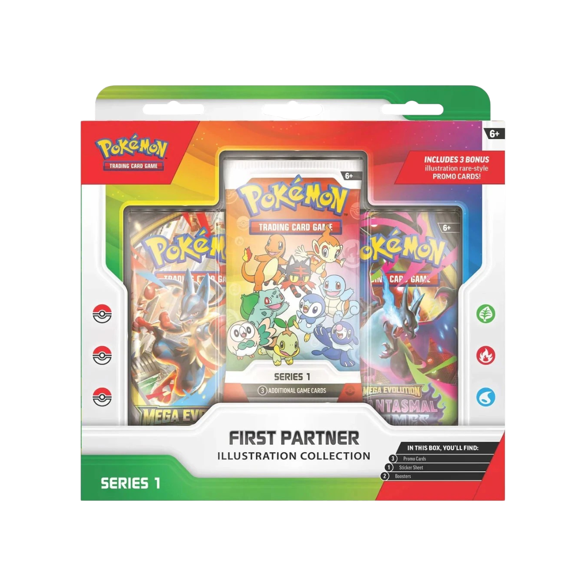 Pokemon TCG First Partner Illustration Collection Series 1
