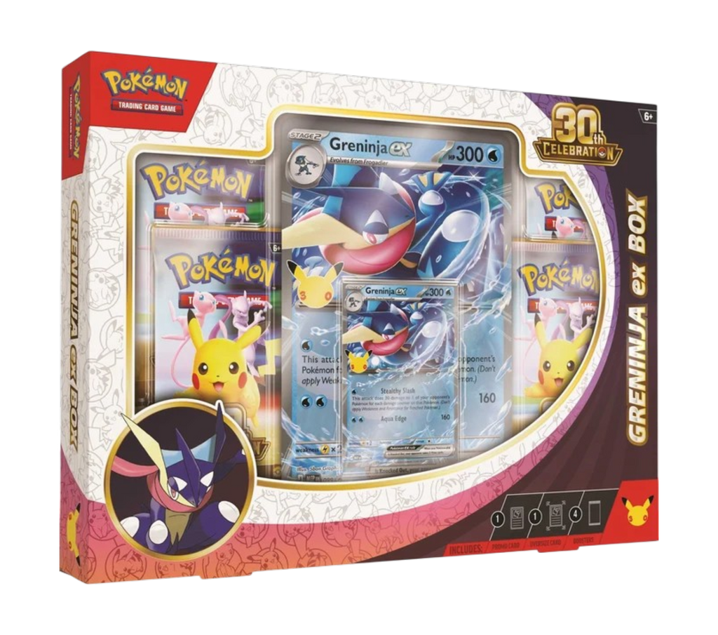 Pokemon 30th Anniversary Greninja Ex Box