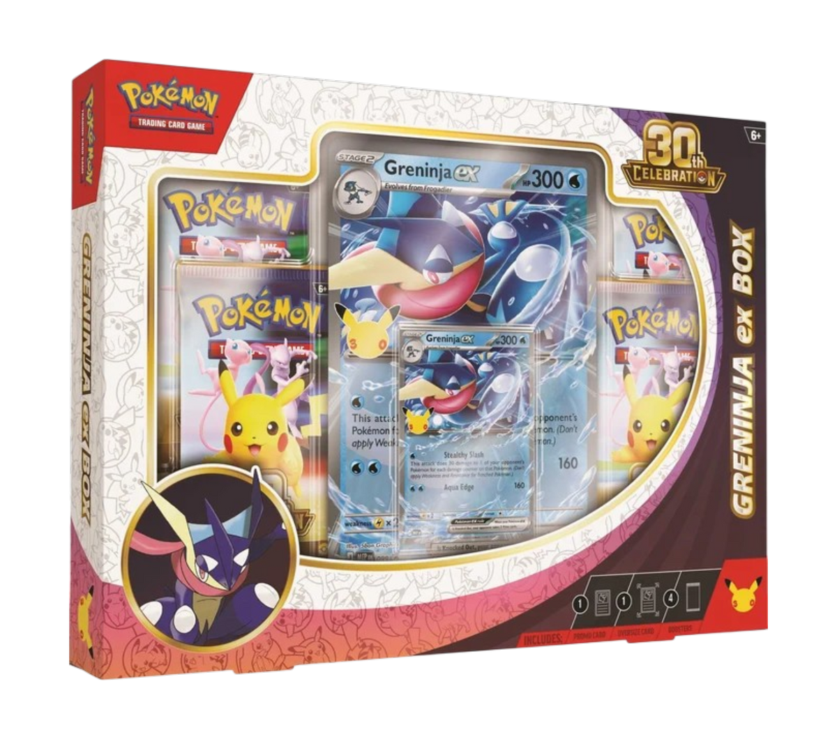 Pokemon 30th Anniversary Greninja Ex Box