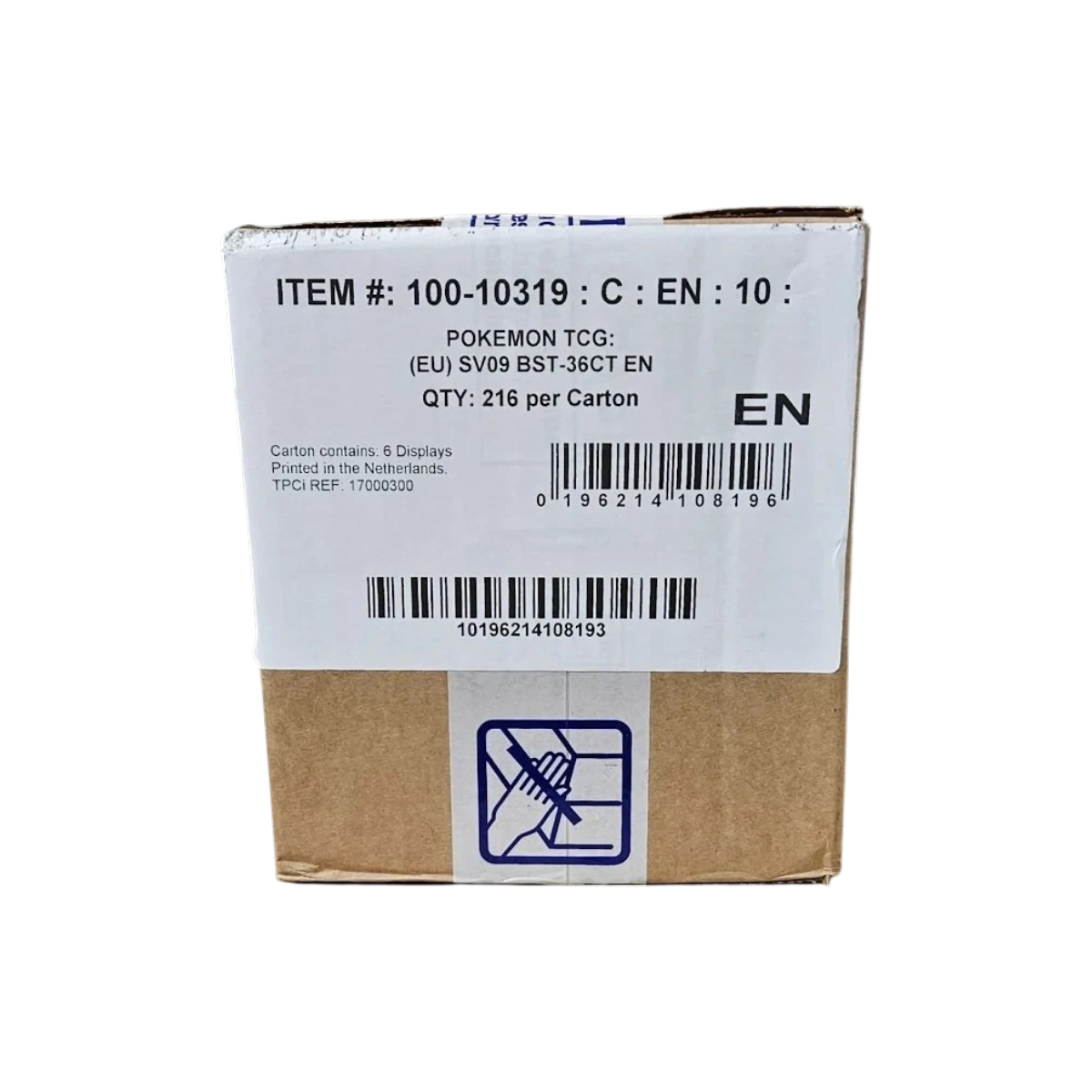 Pokemon Journey Together Booster Box Factory Sealed Case (6 booster boxes)
