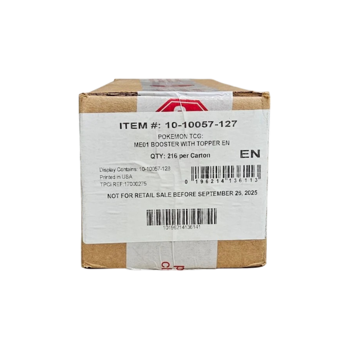 Pokemon TCG: Mega Evolution Enhanced Booster Box Sealed Case of 6