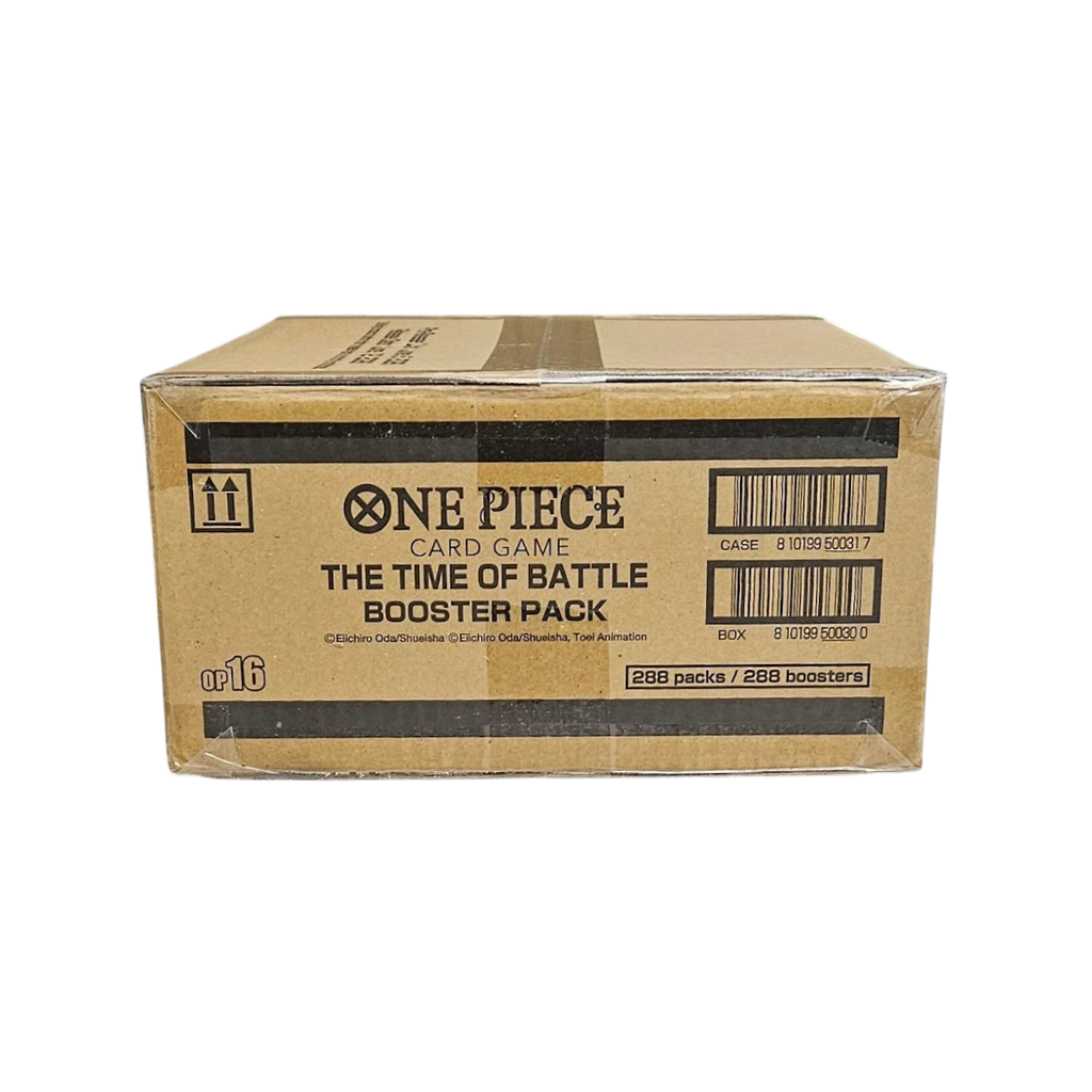 One Piece OP16 The Time Of Battle English Sealed Booster Box Case - English