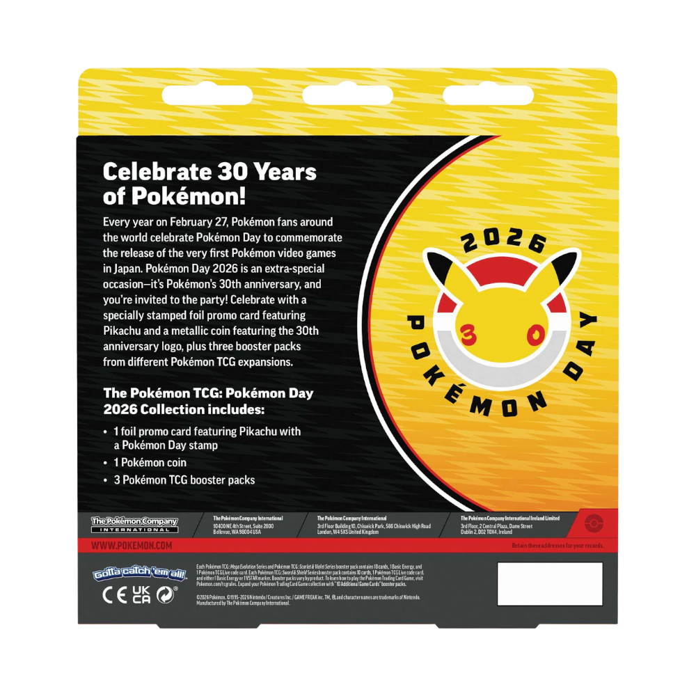 Pokémon TCG: Pokemon Day 2026 Collection