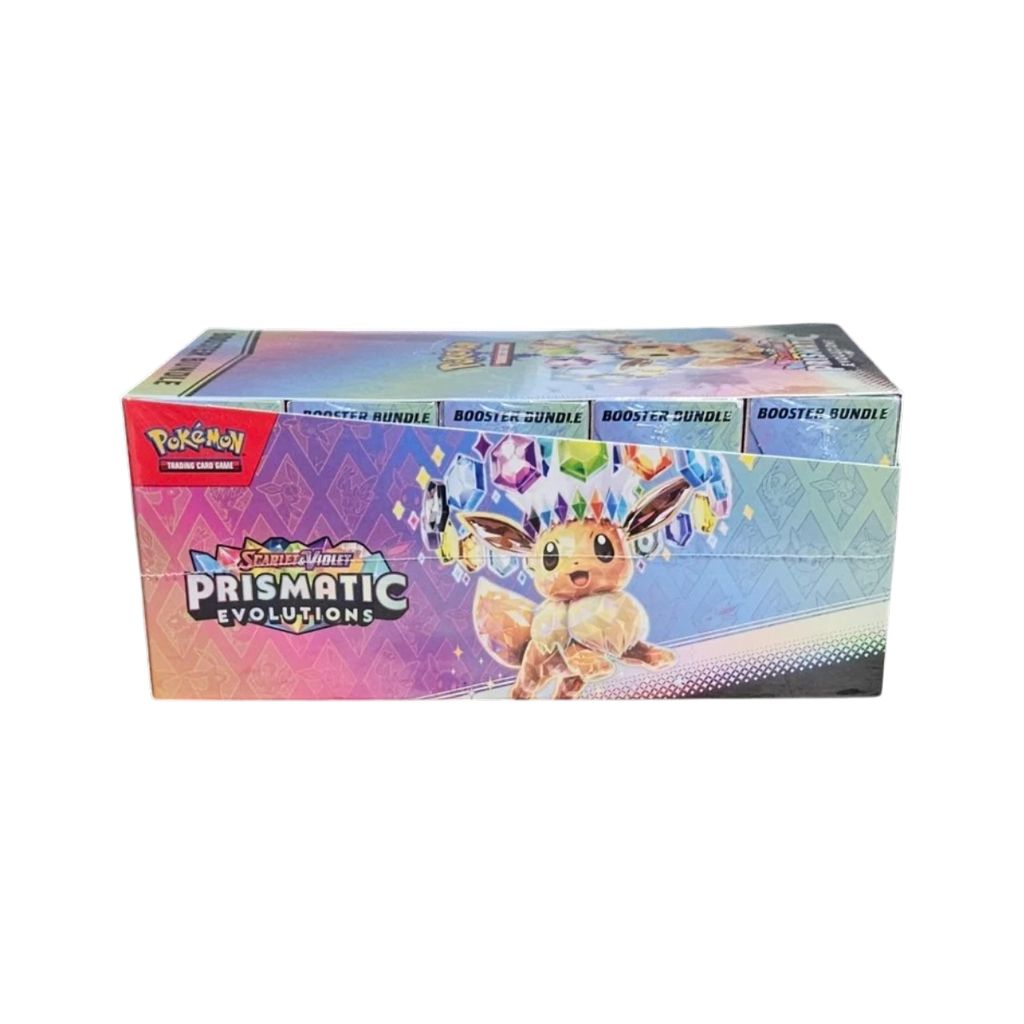 Pokemon TCG: Prismatic Evolutions Booster Bundle Display Case CDU