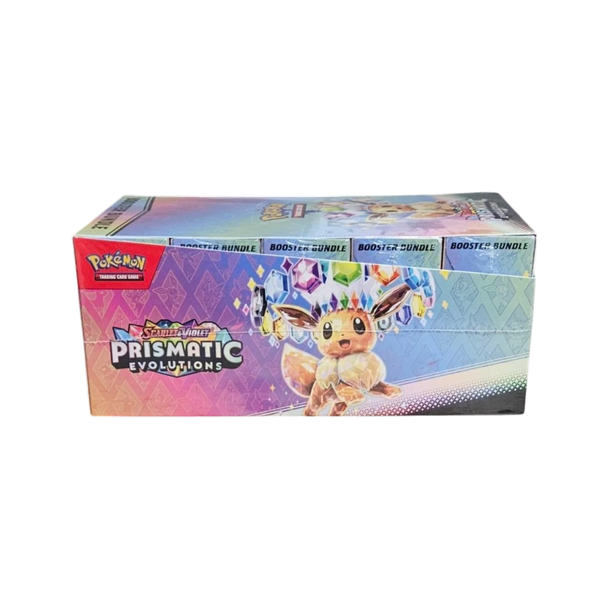 Pokemon TCG: Prismatic Evolutions Booster Bundle Display Case CDU