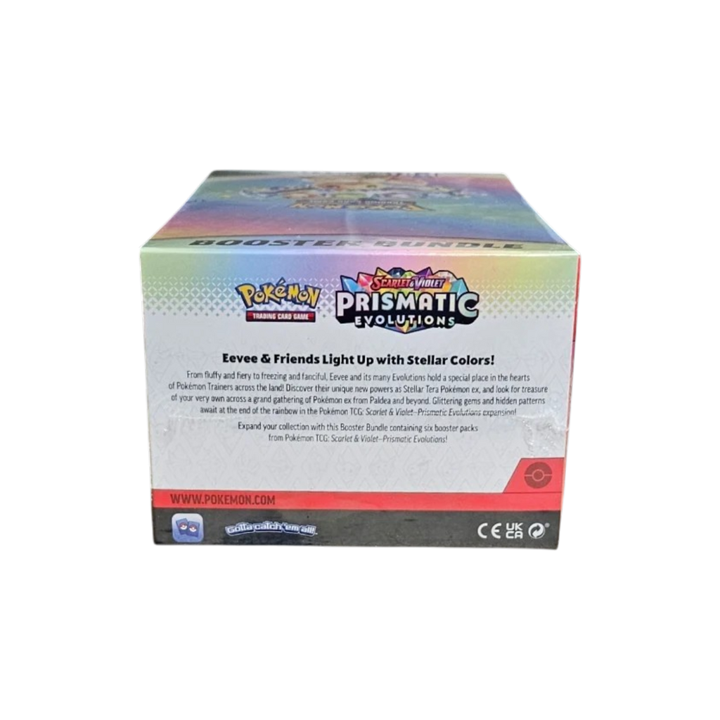 Pokemon TCG: Prismatic Evolutions Booster Bundle Display Case CDU