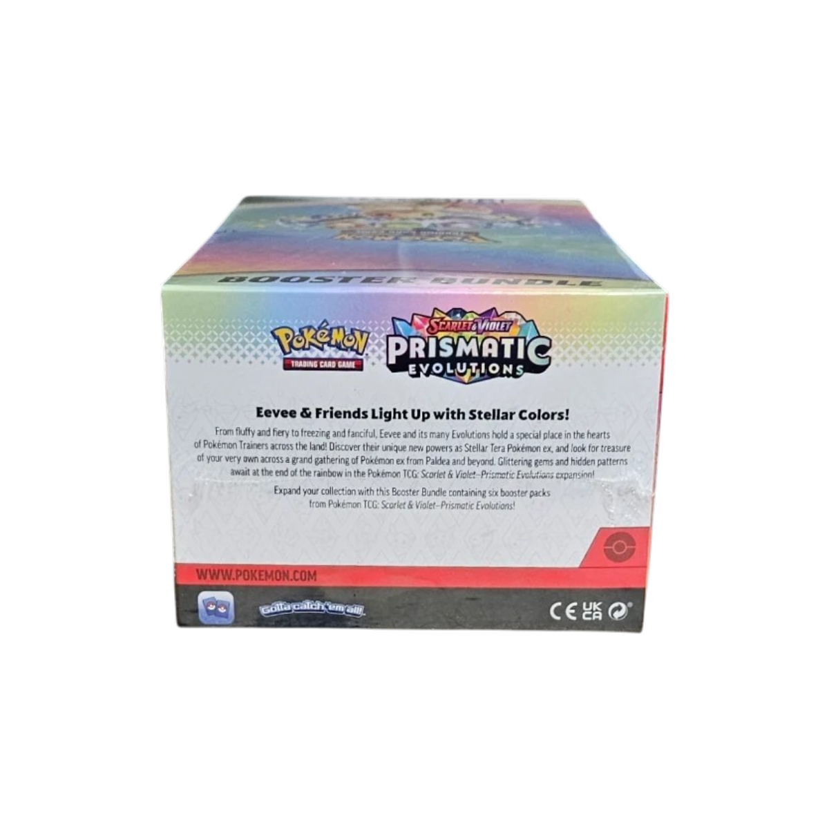 Pokemon TCG: Prismatic Evolutions Booster Bundle Display Case CDU