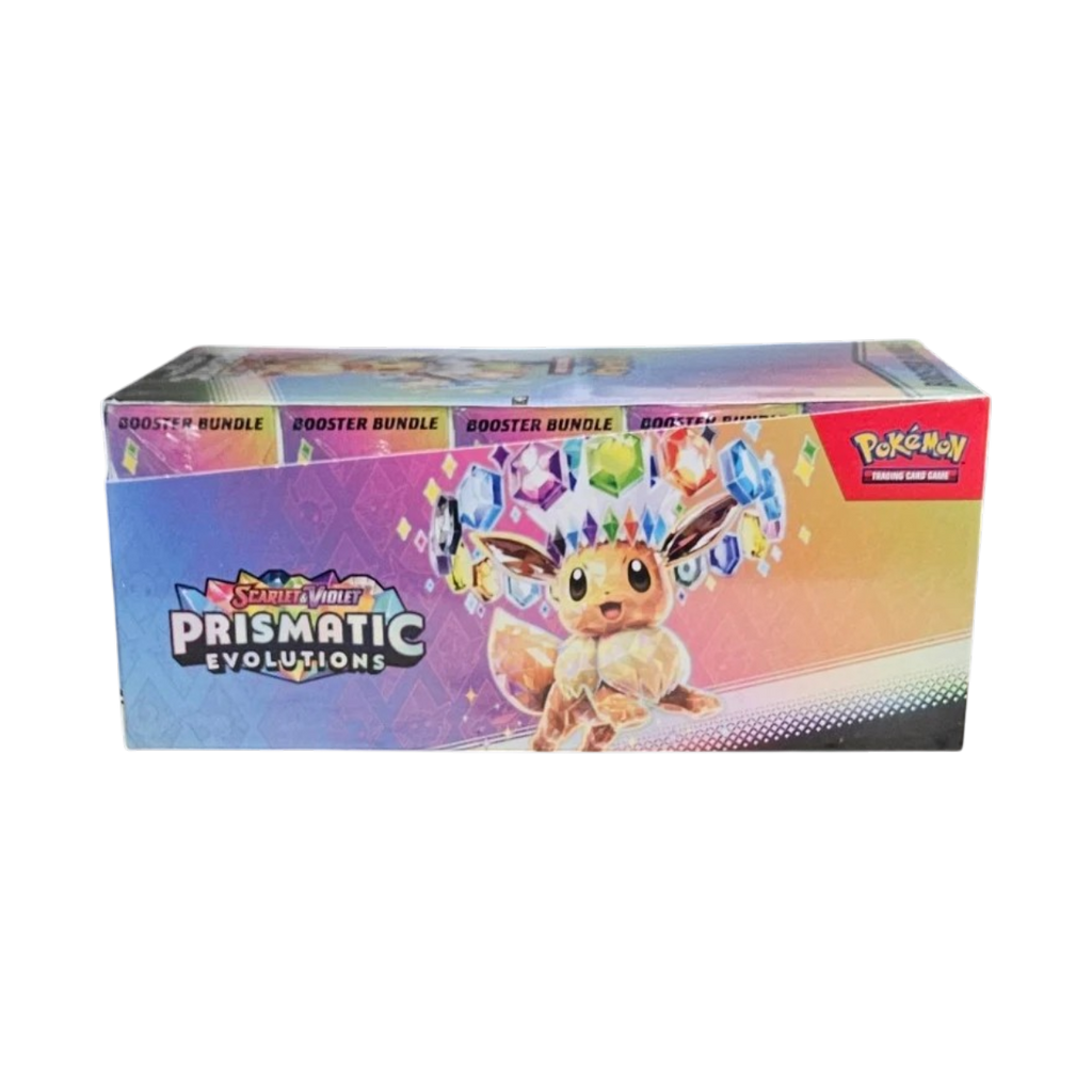 Pokemon TCG: Prismatic Evolutions Booster Bundle Display Case CDU