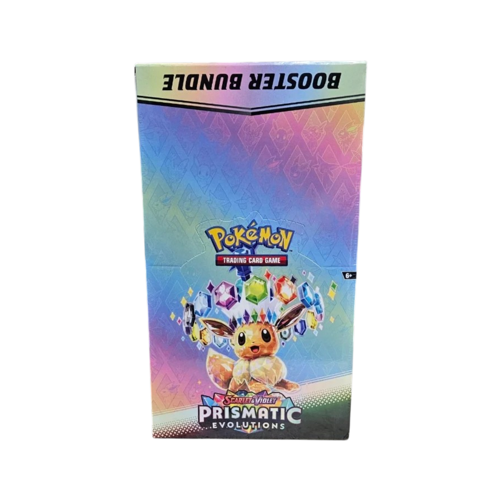 Pokemon TCG: Prismatic Evolutions Booster Bundle Display Case CDU