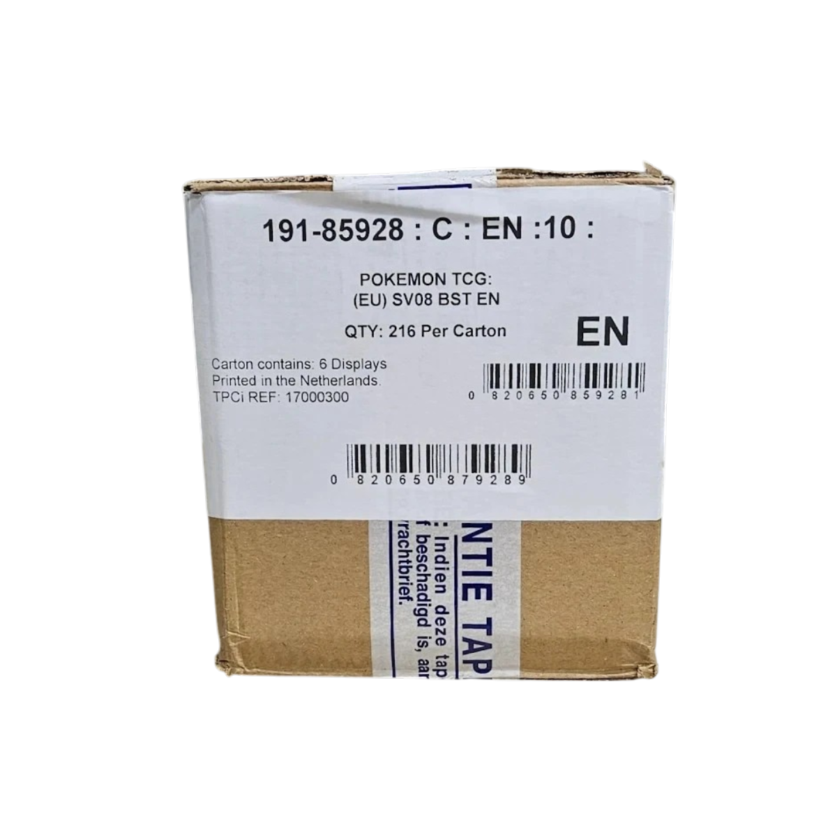 Pokemon TCG: Surging Sparks Booster Box Case - Sealed x6 Booster Boxes