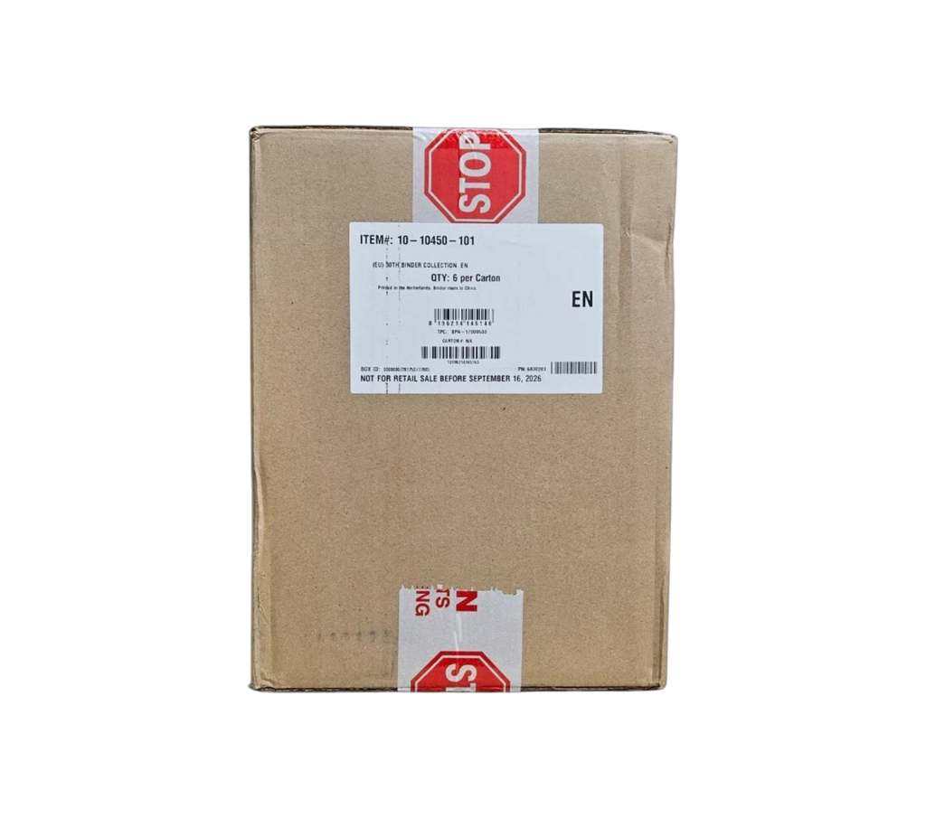 Pokemon 30th Anniversary Binder Collection - Sealed Case of 6