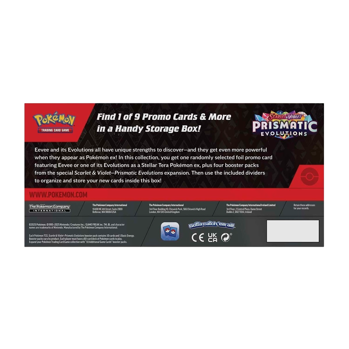 Pokémon TCG: Scarlet & Violet—Prismatic Evolutions Surprise Box