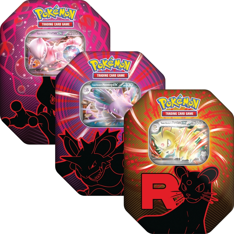 Pokémon TCG: Team Rocket Tin
