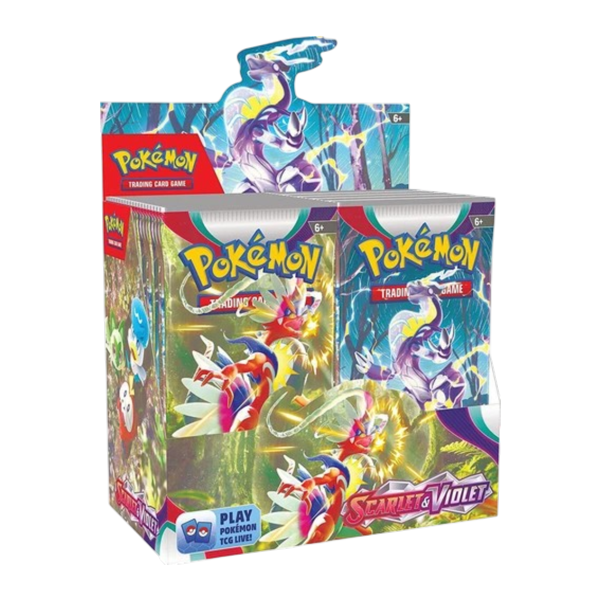Pokemon TCG: Scarlet and Violet Booster Display Box (36 Booster Packs)