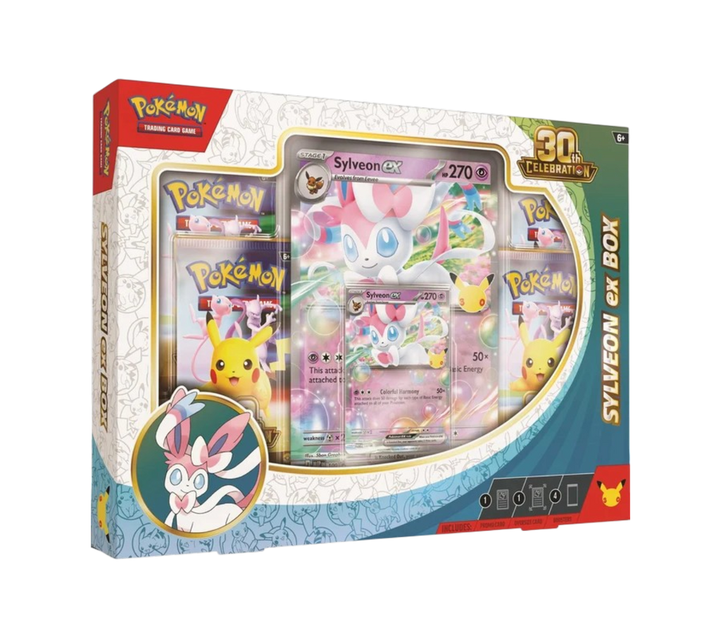 Pokemon 30th Anniversary Sylveon Ex Box