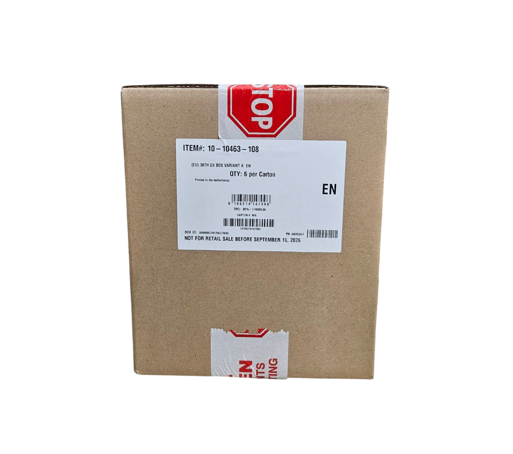 Pokemon 30th Anniversary Sylveon Ex Box - Sealed Case of 6
